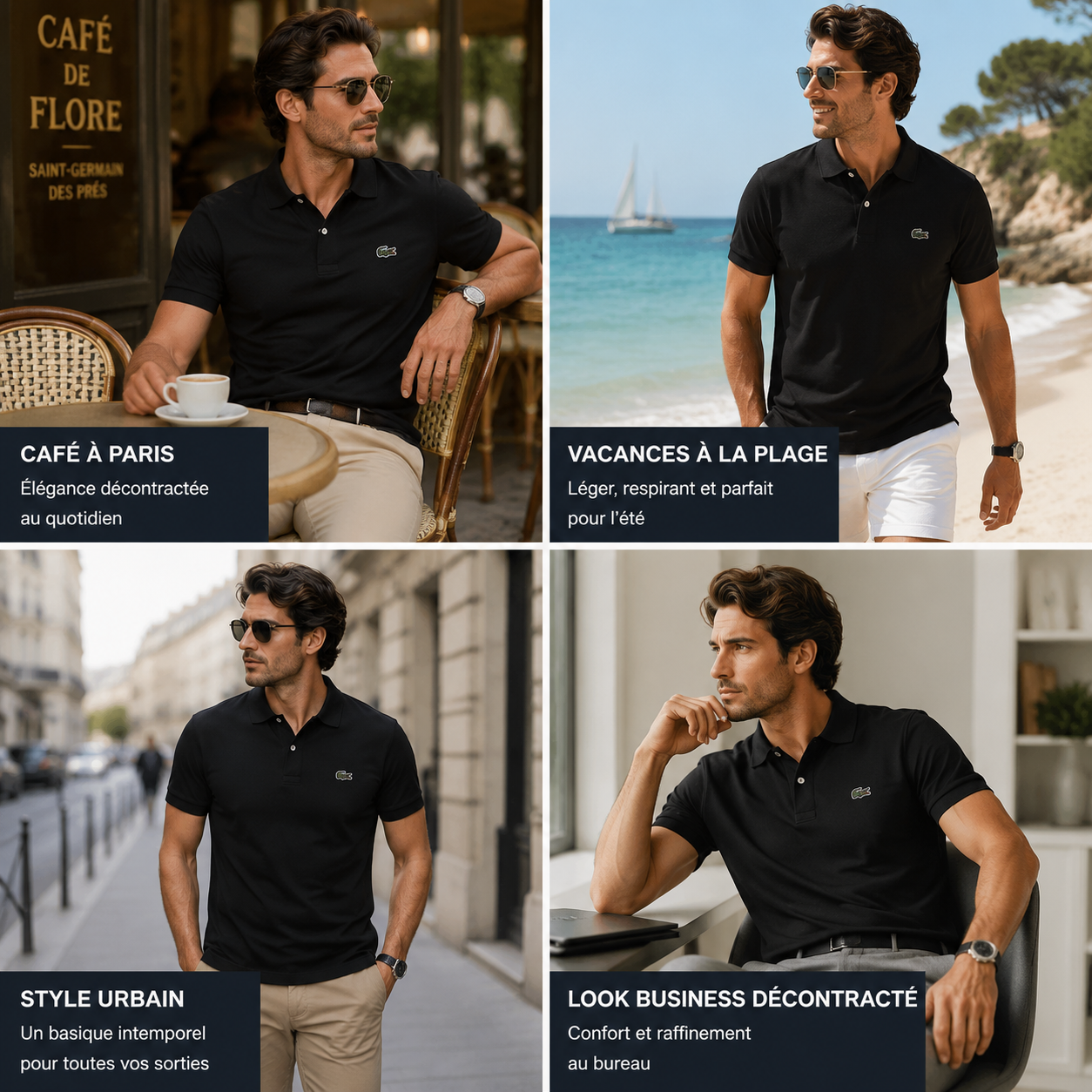 ✨👕 Le Polo Élégance Intemporelle