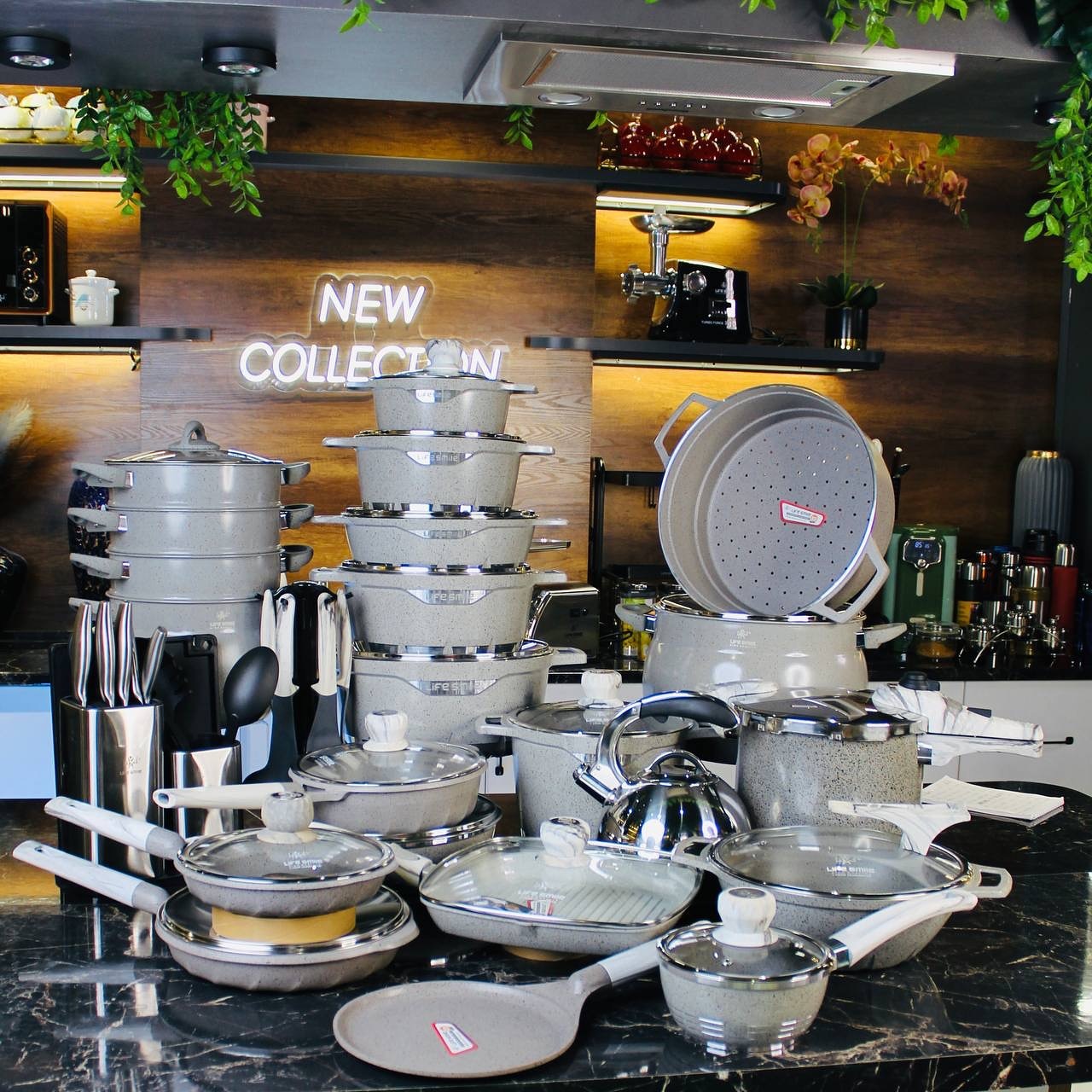 🎉Today's Specials - Cookware Set 29 Pieces Non Stick Multi Layer Granite Coating