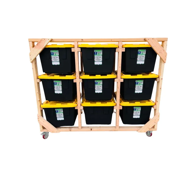 🔥Today's Online Clearance Specials ✨Mobile 27-Gal Storage Bin Kit (Includes Bins)