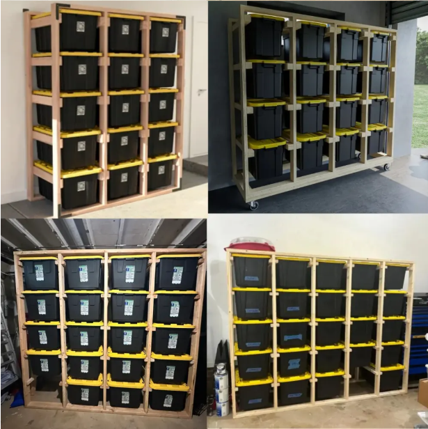 🔥Today's Online Clearance Specials ✨Mobile 27-Gal Storage Bin Kit (Includes Bins)