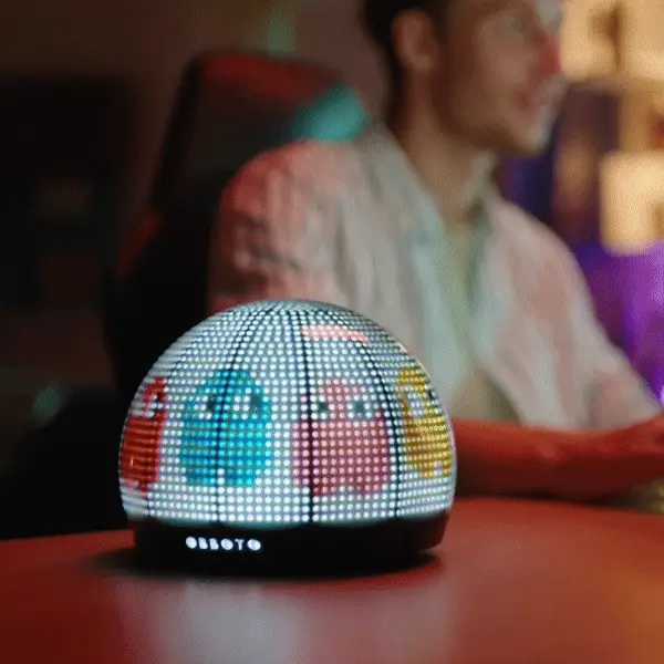 Pixel-powered desk buddy