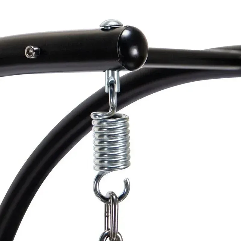 2025 Patio Wicker Swing Chair With Stand Rain Cover Included