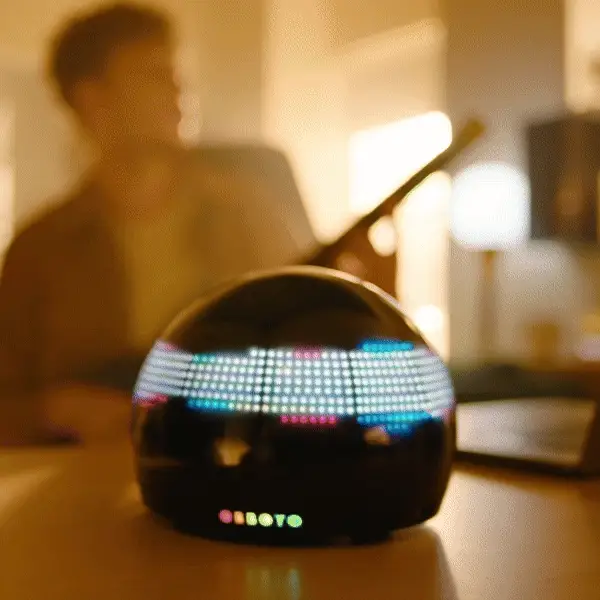 Pixel-powered desk buddy