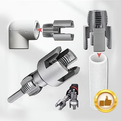 Portable Pipe Threader & Repair Tool