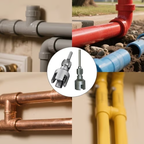 Portable Pipe Threader & Repair Tool