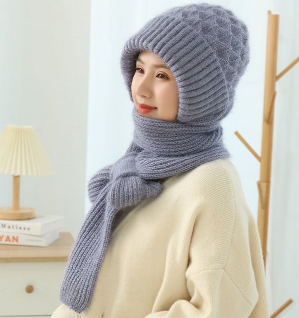 🎄🎄CHRISTMAS SALE🎄 -49% OFF - Integrated Ear Protection Windproof Cap Scarf