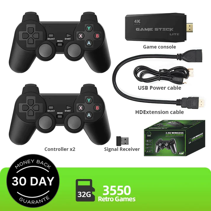 Jogujos™ - 🎁Retro Video Game Console - Plug and Play Video Games