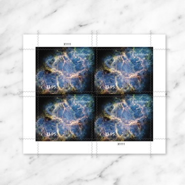 2026 Crab Nebula  Priority Mail Express Stamp