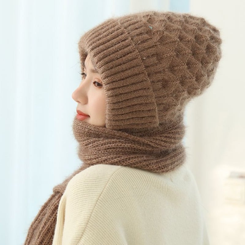 🎄🎄CHRISTMAS SALE🎄 -49% OFF - Integrated Ear Protection Windproof Cap Scarf