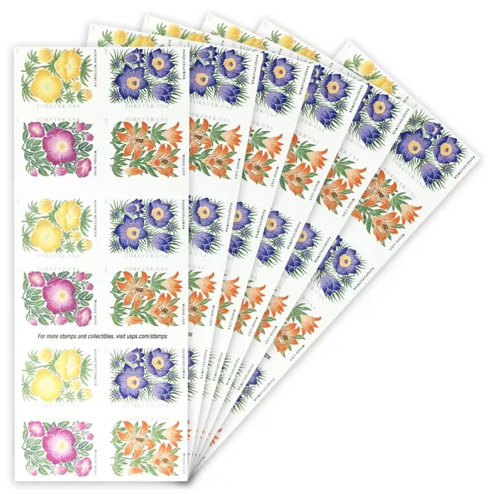 Mountain Flora Forever Stamps