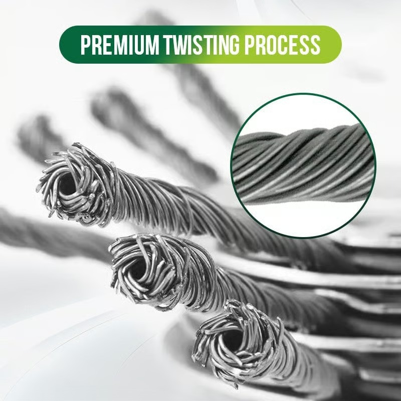 🔥🔥Hot Deal Summer SALE OFF UP TO 50%🔥🔥Universal Steel Wire Wheel Head Grass Trimmer Head