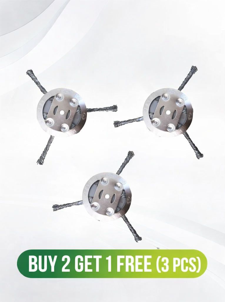 🔥🔥Hot Deal Summer SALE OFF UP TO 50%🔥🔥Universal Steel Wire Wheel Head Grass Trimmer Head