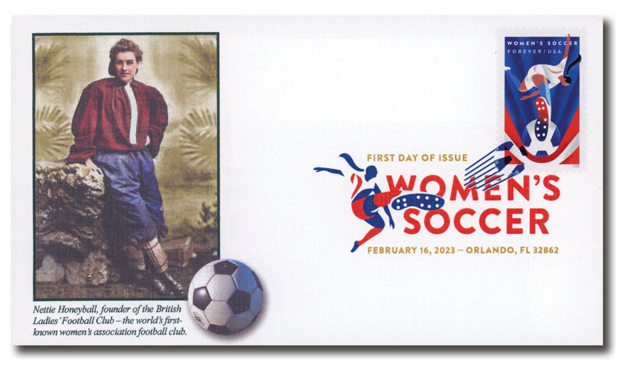 2023 US Womens Soccer Forever Stamps