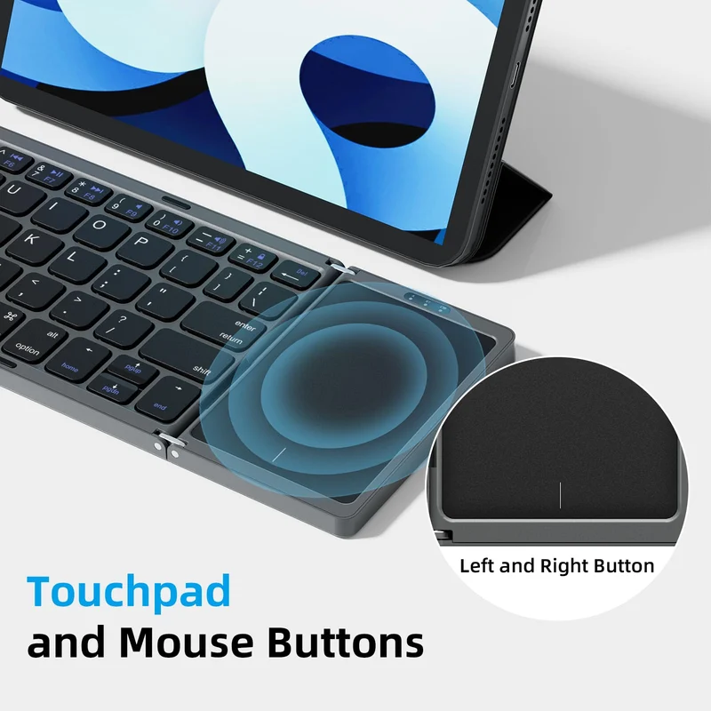 🔥49% off Black Friday discount🔥Foldable Bluetooth Keyboard with Touchpad(Free shipping)