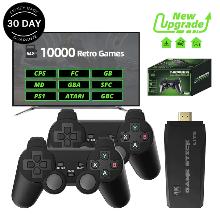 Jogujos™ - 🎁Retro Video Game Console - Plug and Play Video Games