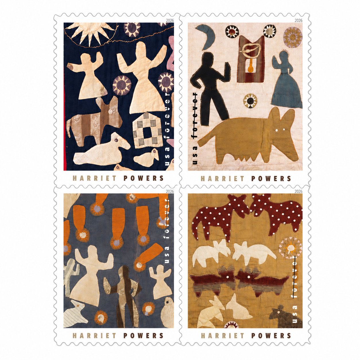 2026 Harriet Powers Forever Stamps
