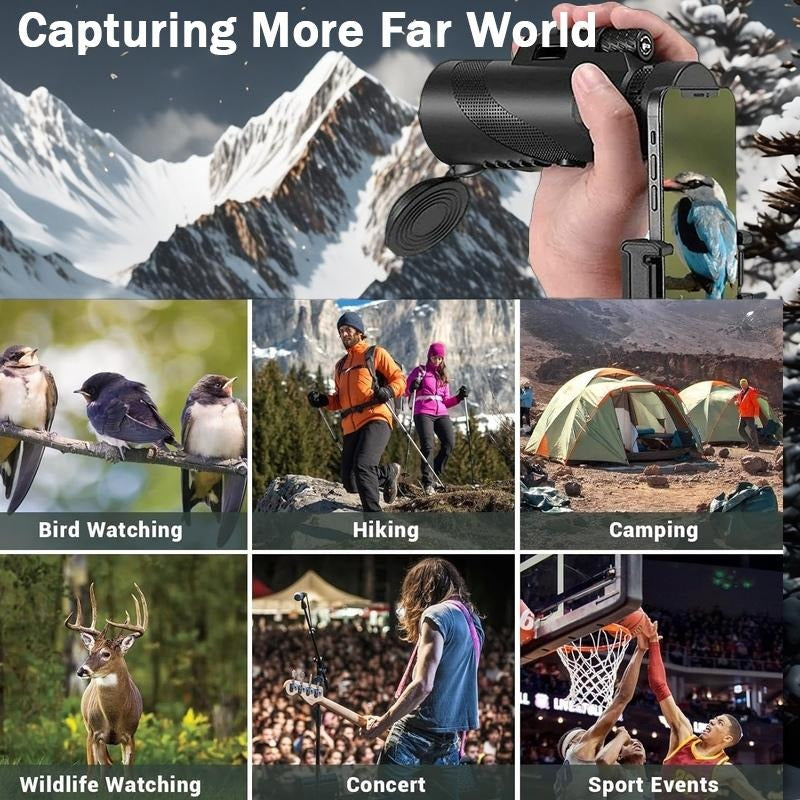High Power Monocular Telescope