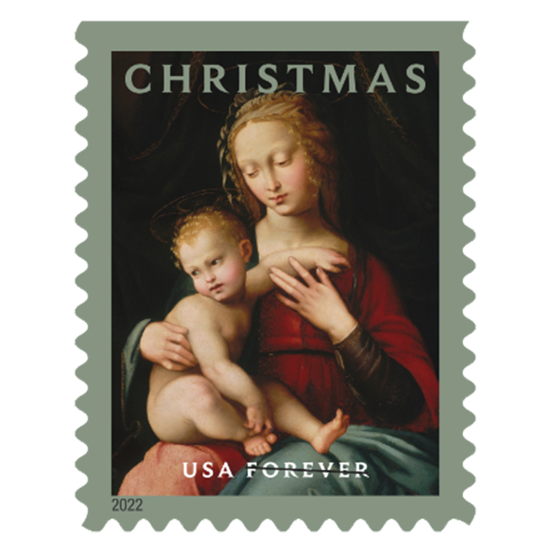 Virgin and Child Stamps 2022