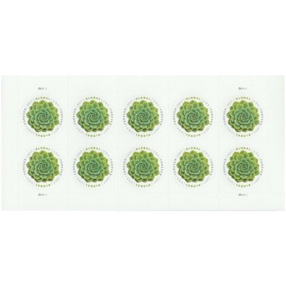 2017 Global Green Succulent International Forever Stamps