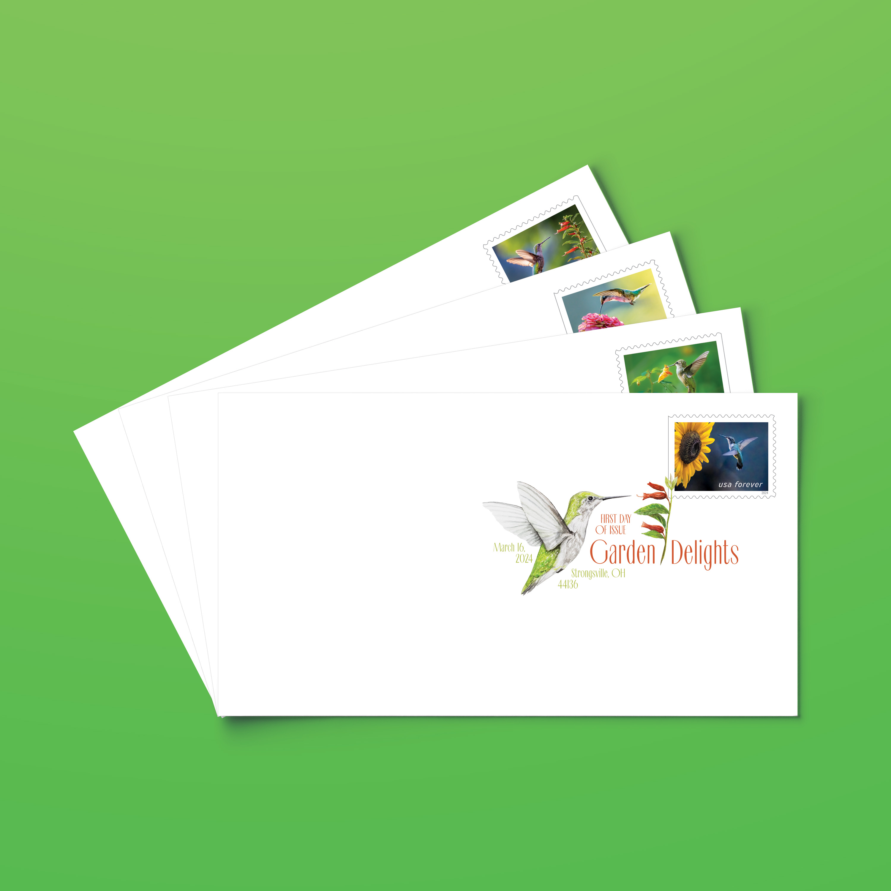 2024 Garden Delights Forever Stamps