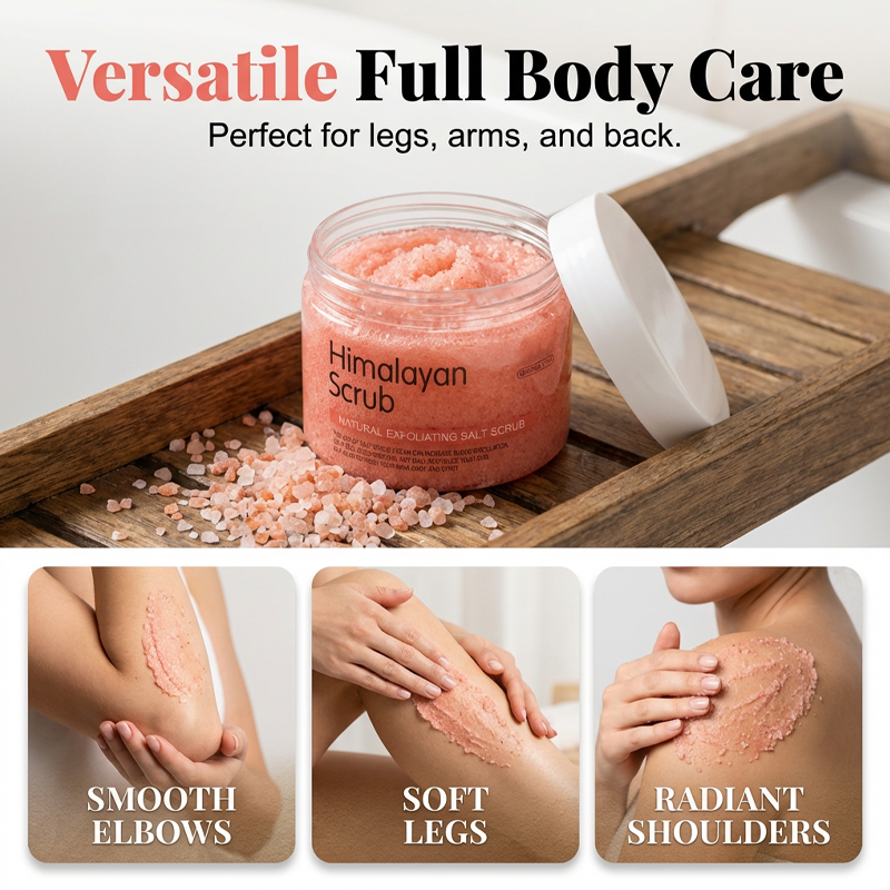 ✨Himalayan Salt Body Scrub for Deep Exfoliation