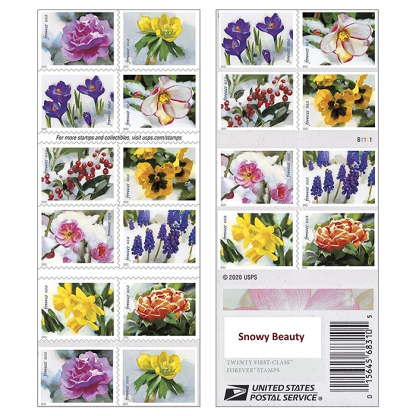 Snowy Beauty Stamps 2022