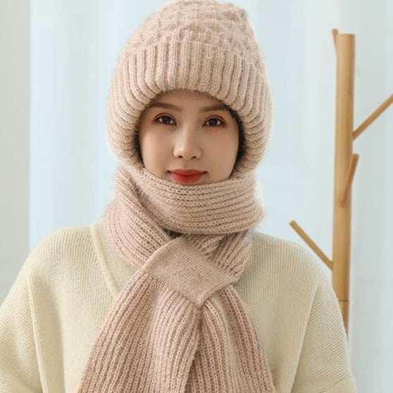 🎄🎄CHRISTMAS SALE🎄 -49% OFF - Integrated Ear Protection Windproof Cap Scarf