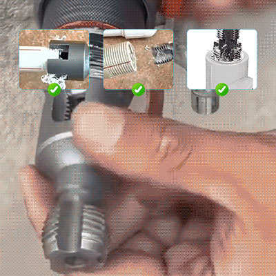Portable Pipe Threader & Repair Tool
