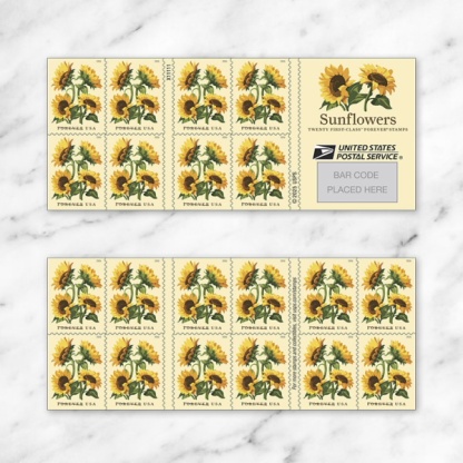 2026 Sunflowers Stamps