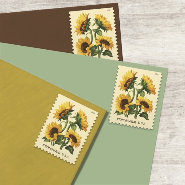 2026 Sunflowers Stamps
