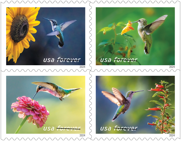 Garden Delights Forever Stamps 2024