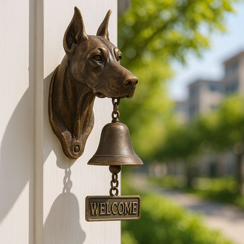 🔥Last day 49% OFF💥Welcome bell for German Shepherd (with mounting screws)