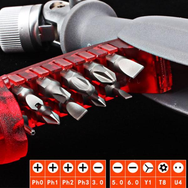 🔧10 in 1 Multi-Angle Ratchet Screwdriver🔧