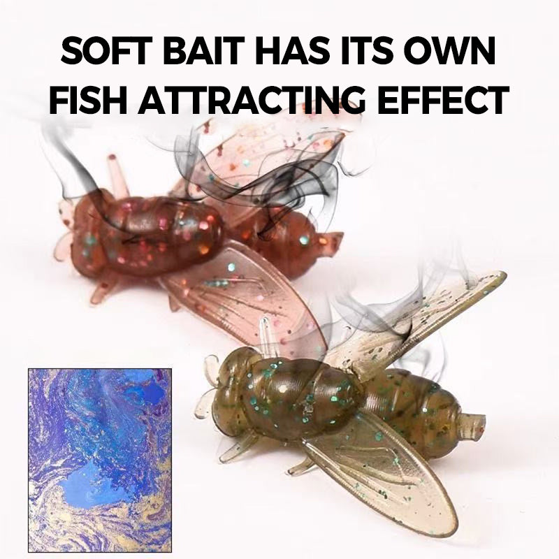 Lifelike Fly Soft Bait