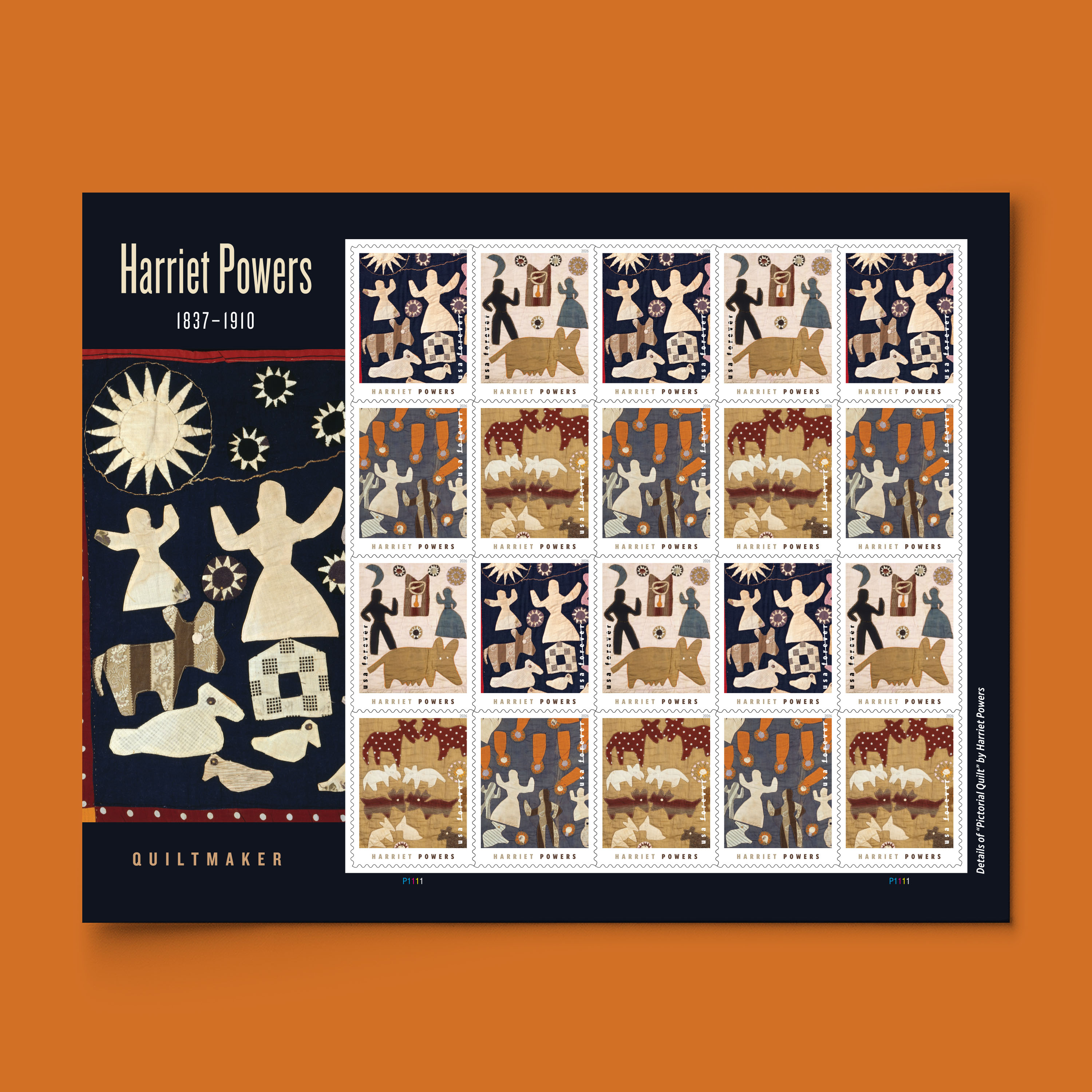 2026 Harriet Powers Forever Stamps