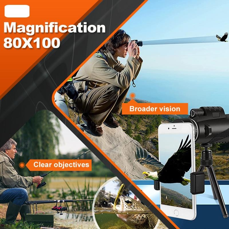 High Power Monocular Telescope