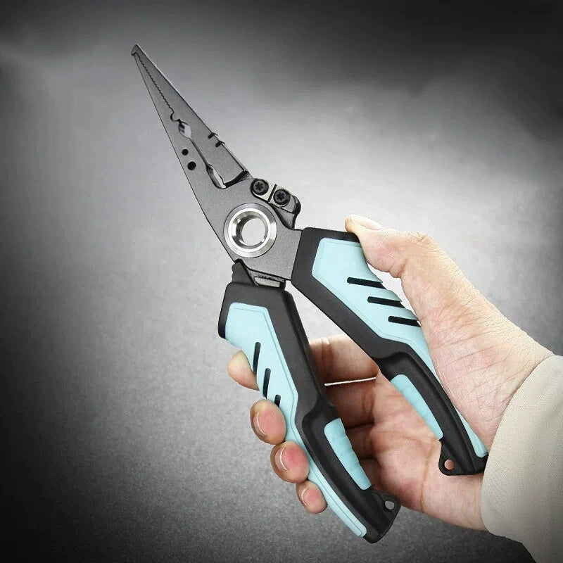 Ergonomic non-slip fishing pliers handles