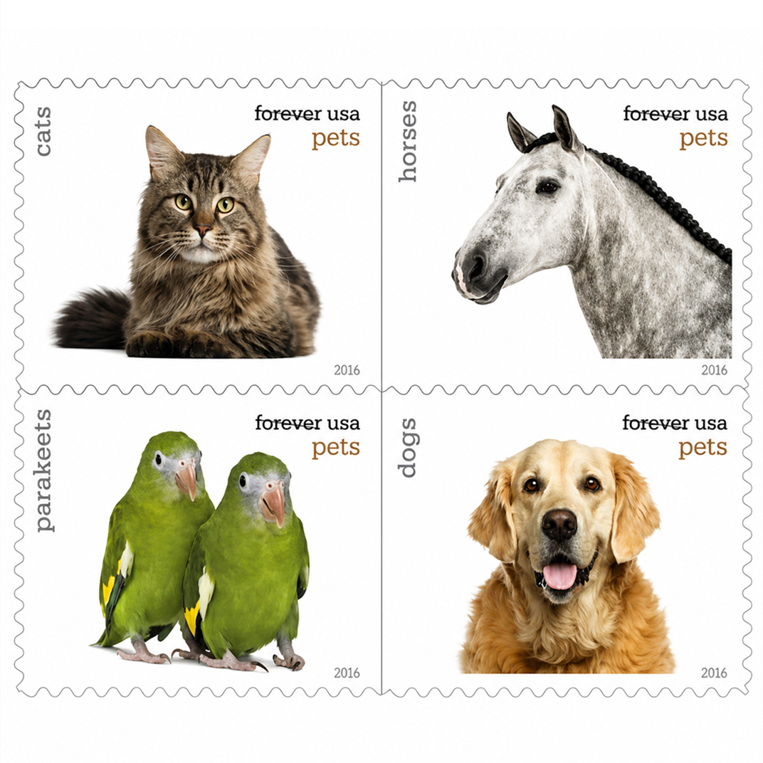 2016 Pets Forever Stamps