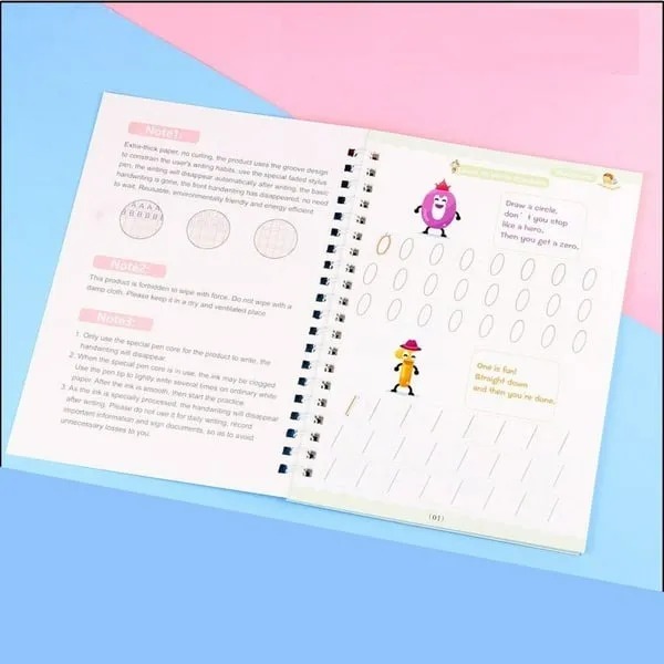 MAGIC PRACTICE COPYBOOK FOR KIDS