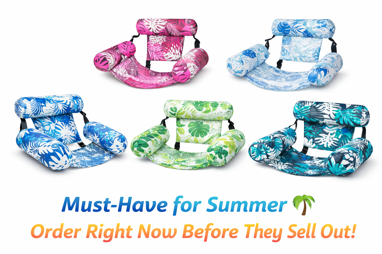 🤽‍♀️🌊SunDrift™ Inflatable Pool Lounge Chair🌊