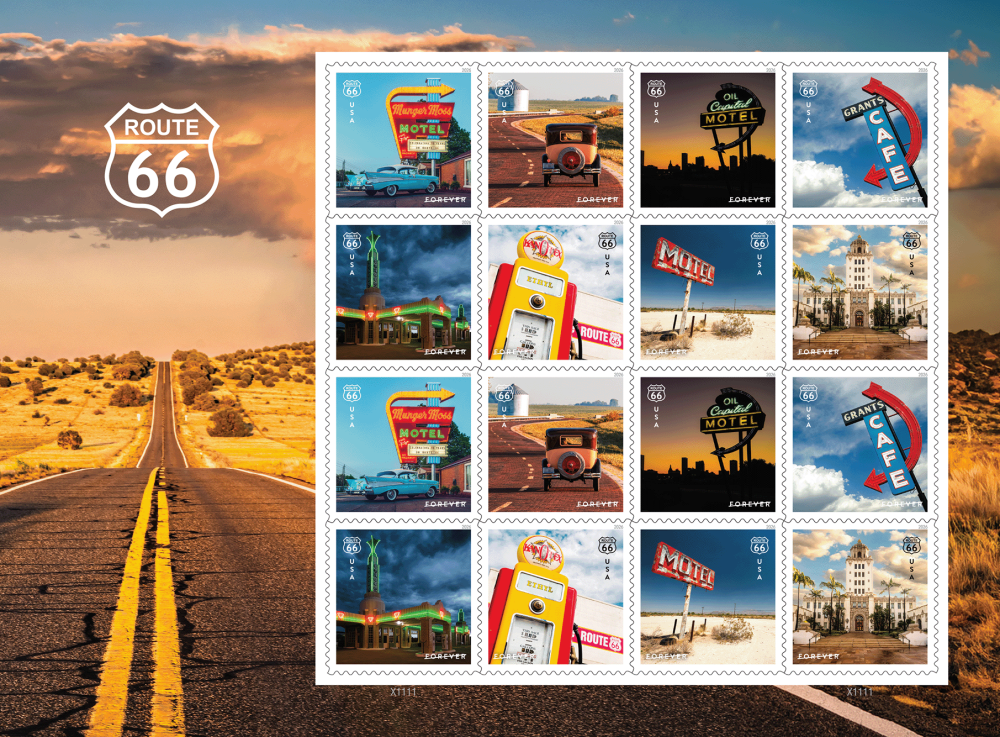 2026 Route 66 Forever Stamps