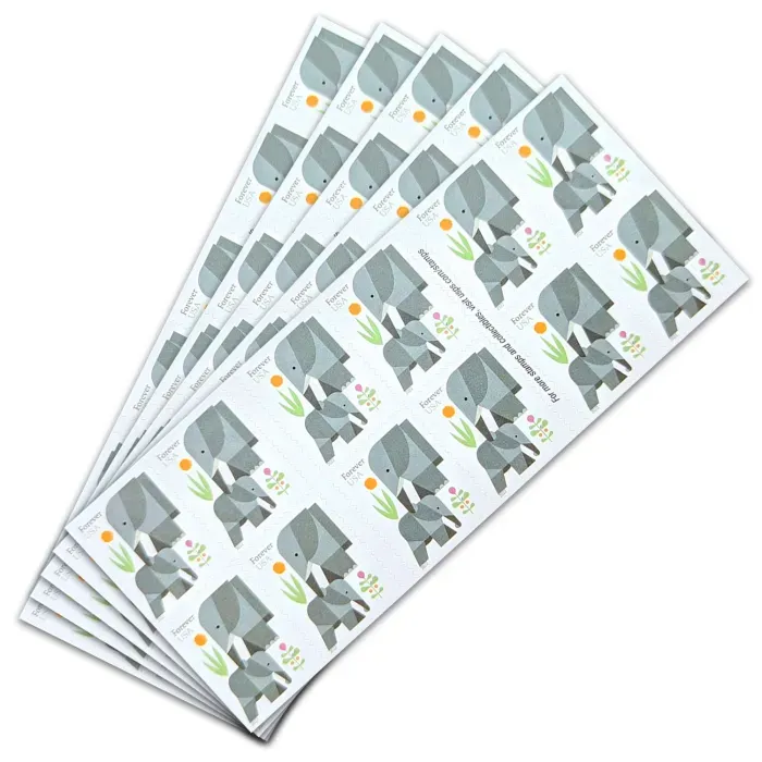 100PCS-Elephants 2022