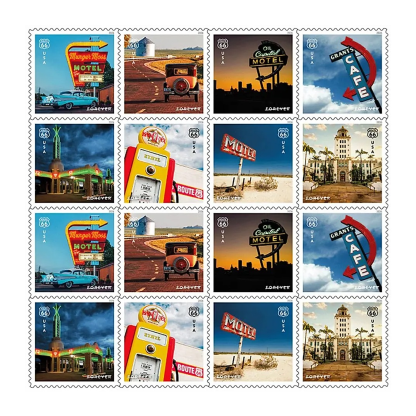 2026 Route 66 Forever Stamps