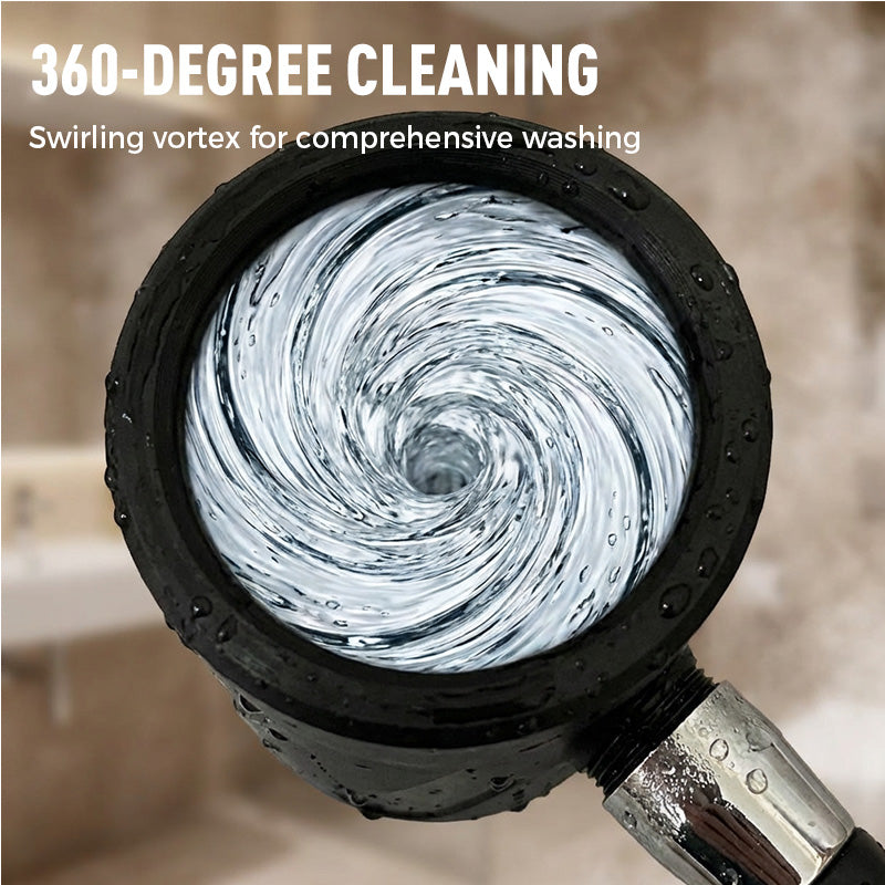 360-degree cleaning men's hygiene shower head