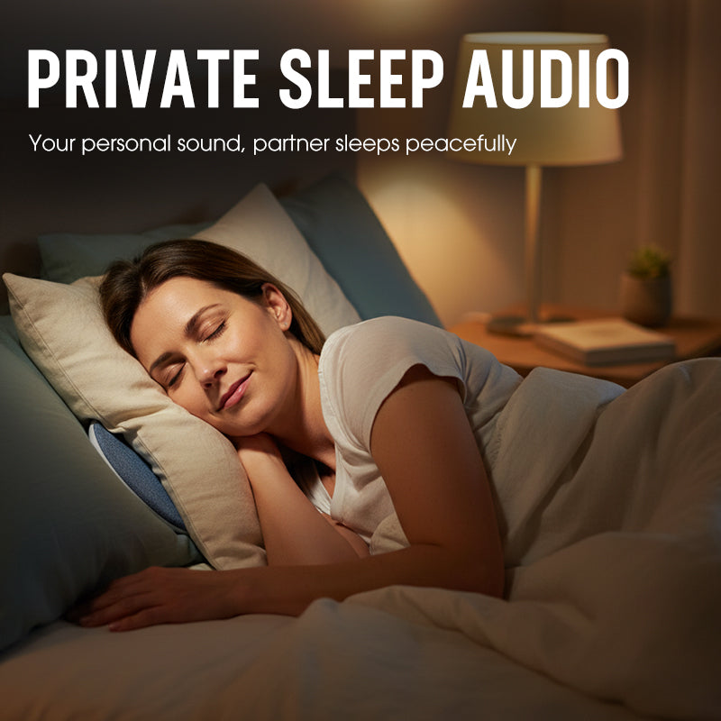 Private listening pillow speaker technology