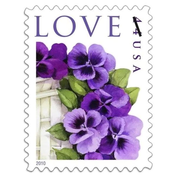 Love: Pansies in a Basket