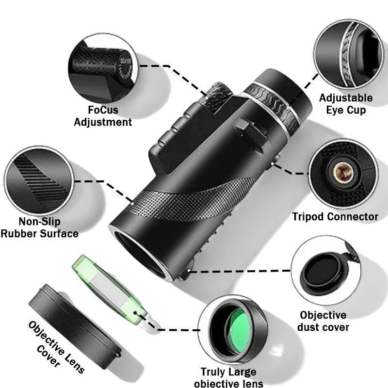 High Power Monocular Telescope
