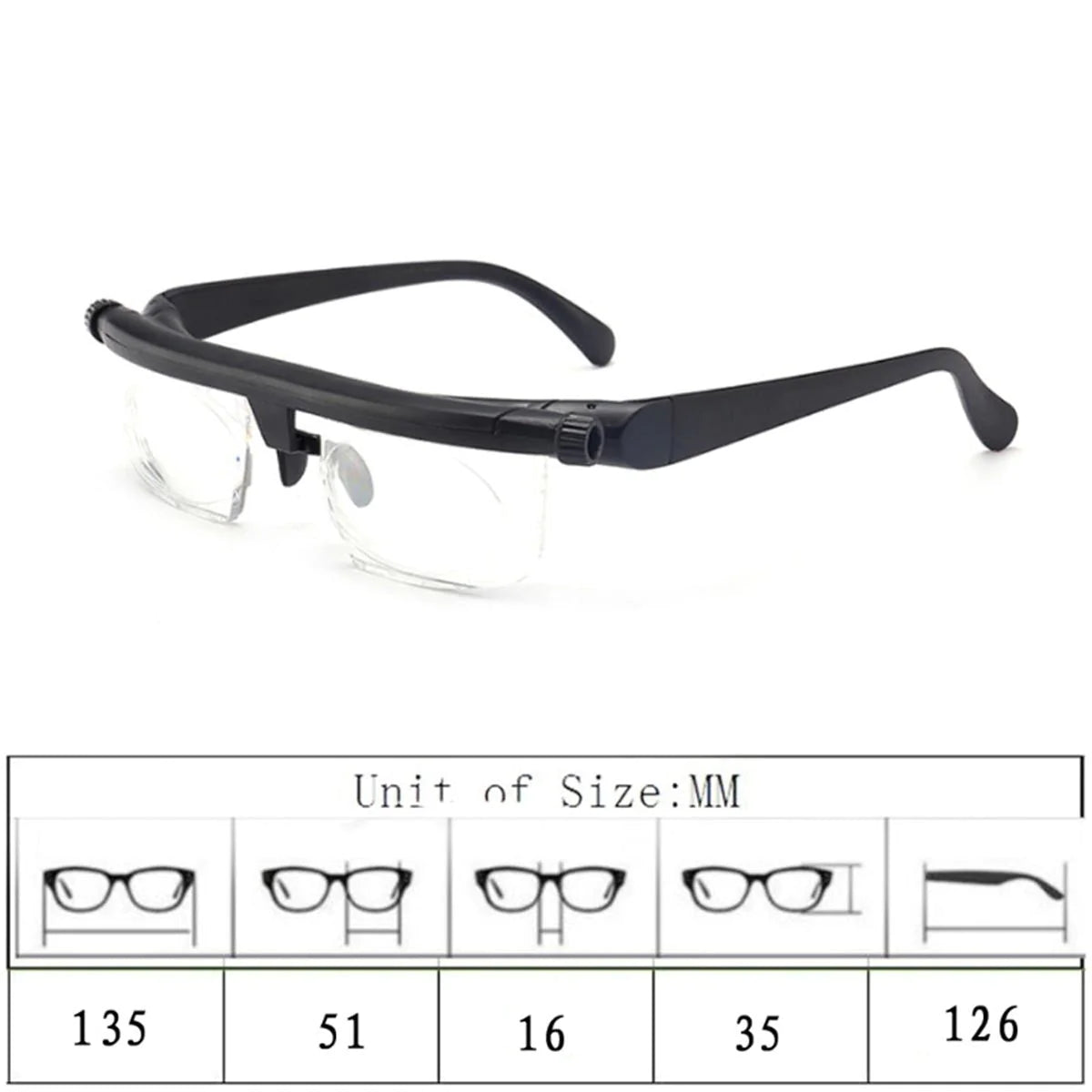 (🔥2023 EARLY HOT SALE- 50% OFF) -  Focus Adjustable Eyeglasses