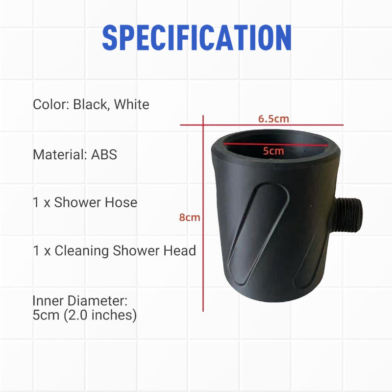 Men's hygiene shower head specifications