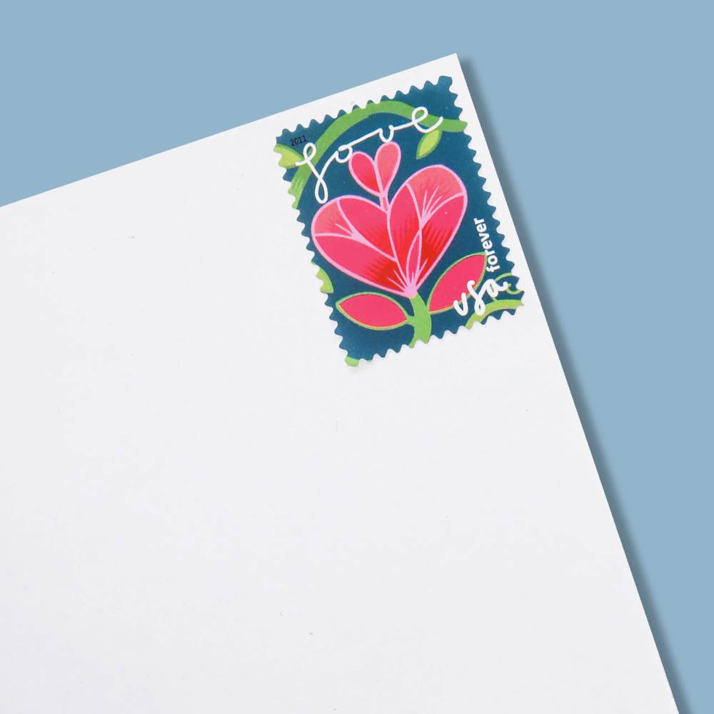 2011 US First-Class Forever Stamps – Garden of Love